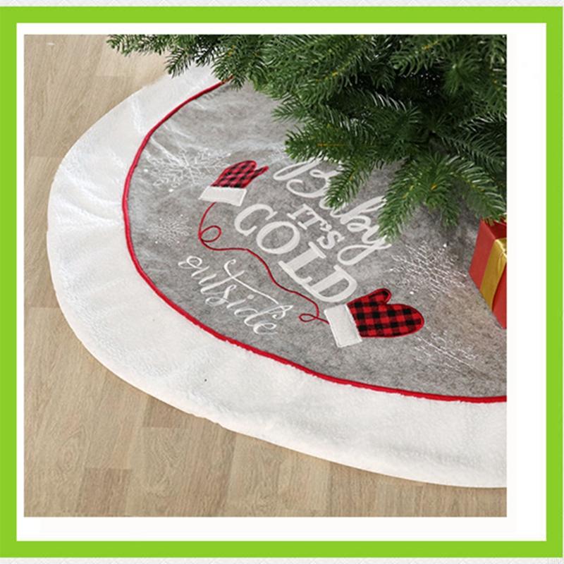 Gloves Pattern Christmas Tree Skirts Soft Thick Non-woven Xmas Tree Skirt for New Year Party Holiday Decorations China Mainland
Gloves Pattern Christmas Tree Skirts Soft Thick Non-woven Xmas Tree Skirt for New Year Party Holiday Decorations China Mainland