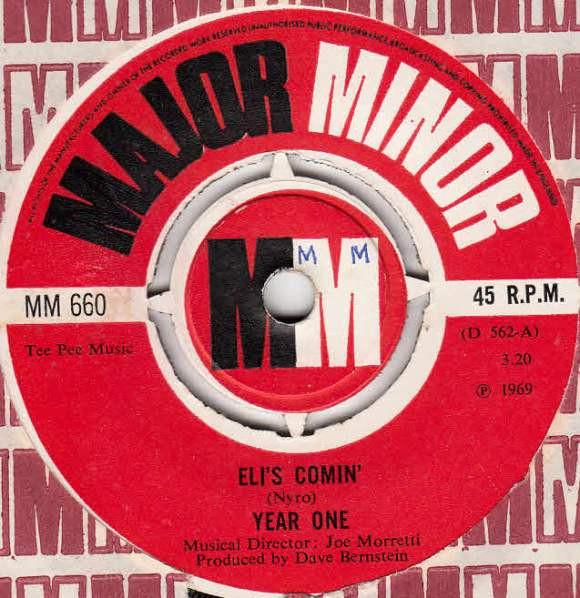7inch Record YEAR ONE - Eli s Comin MM660 Major Minor 1969 UK Pop Used
7inch Record YEAR ONE - Eli s Comin MM660 Major Minor 1969 UK Pop Used