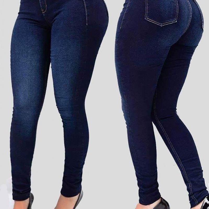 Women s Slim High-Waisted Elastic Skinny Jeans - European and American Fashion XXL світло-синій колір
Women s Slim High-Waisted Elastic Skinny Jeans - European and American Fashion XXL світло-синій колір