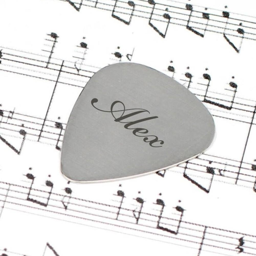 Personalized Guitar Pick Custom Photo Logo Pendant for Guitar Player Musician Men Women Engraved Name Rock Music Accessory Gifts Silver
Personalized Guitar Pick Custom Photo Logo Pendant for Guitar Player Musician Men Women Engraved Name Rock Music Accessory Gifts Silver