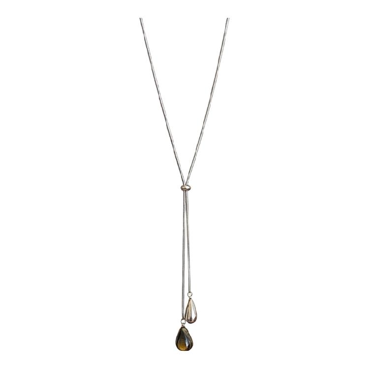 Alloy Teardrop Pendant Necklace Sophisticated Long Sweater Chain With Adjustable Length Fashion Accessory
Alloy Teardrop Pendant Necklace Sophisticated Long Sweater Chain With Adjustable Length Fashion Accessory