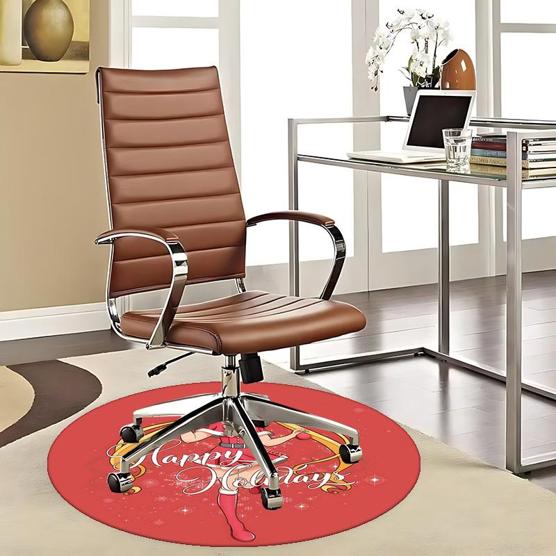 1pc Anime Cartoon Design Happy Holidays Round Carpet Office Chair Mat, NonSlip Rug for Home Decor, Living Room, Bedroom 80cm
1pc Anime Cartoon Design Happy Holidays Round Carpet Office Chair Mat, NonSlip Rug for Home Decor, Living Room, Bedroom 80cm