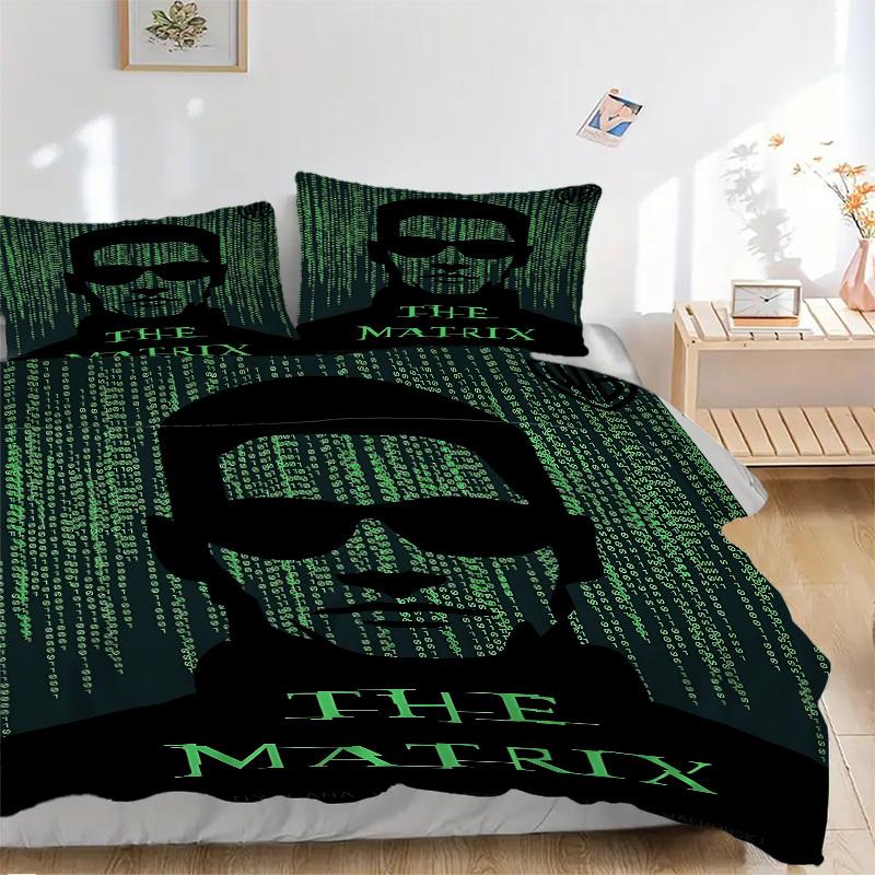 3pcs Matrix, Poster Duvet Cover Set (1 Duvet Cover + 2 Pillowcases, No Core) - Comfortable, And Breathable Bedroom Decoration yy251104077 135x200cm
3pcs Matrix, Poster Duvet Cover Set (1 Duvet Cover + 2 Pillowcases, No Core) - Comfortable, And Breathable Bedroom Decoration yy251104077 135x200cm
