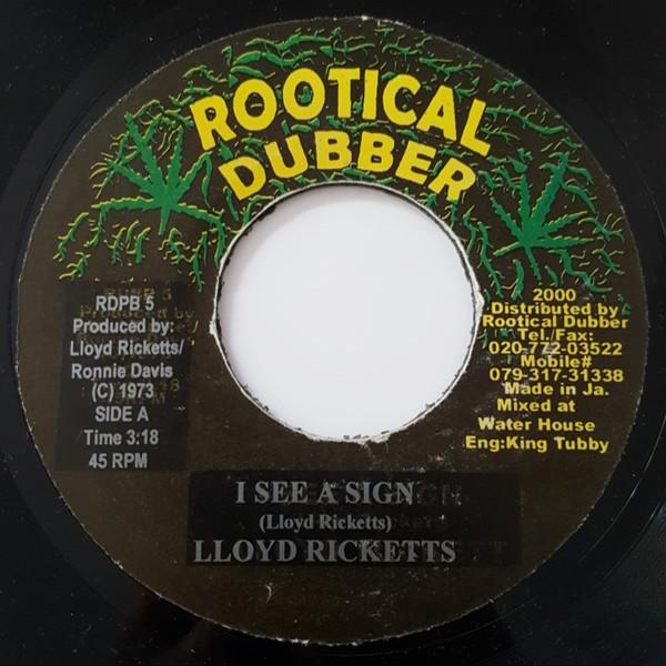 Пластинка 7 дюймов LLOYD RICKETTS I See A Sign RDPB5 Rootical Dubber 2000 Ямайка Регги Ска Даб Б/у
Пластинка 7 дюймов LLOYD RICKETTS I See A Sign RDPB5 Rootical Dubber 2000 Ямайка Регги Ска Даб Б/у