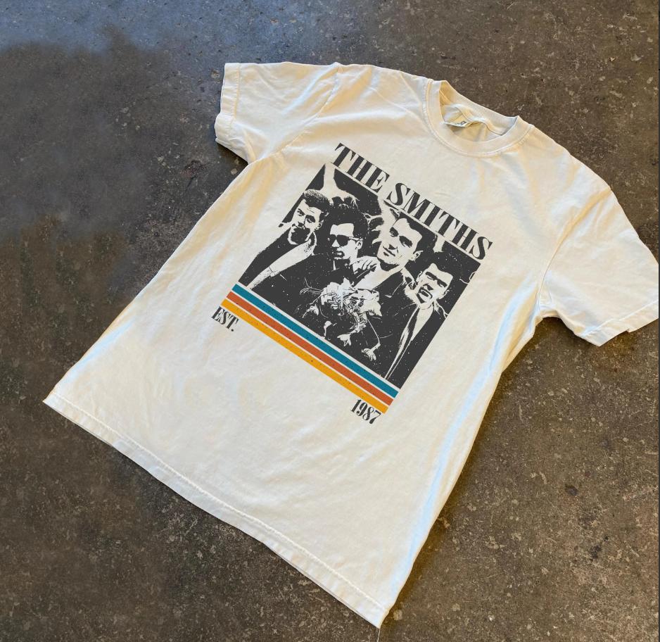 Summer Men s Pure Cotton Vintage The Smiths T-shirt Oversized Loose and Breathable Suitable for Everyday Wear S разноцветный
Summer Men s Pure Cotton Vintage The Smiths T-shirt Oversized Loose and Breathable Suitable for Everyday Wear S разноцветный