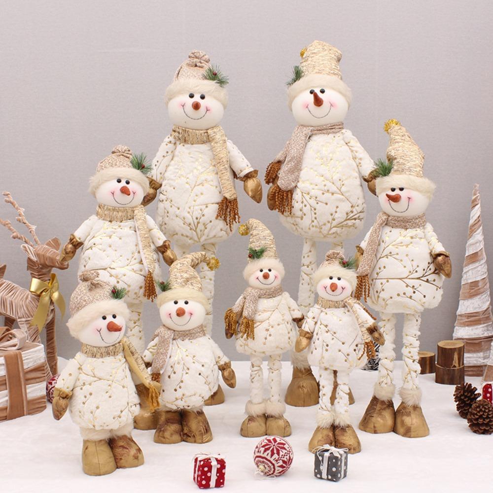 Festival Christmas Snowman Telescopic Doll Gilding Merry Christmas Decoration New Year Supplies 58cm
Festival Christmas Snowman Telescopic Doll Gilding Merry Christmas Decoration New Year Supplies 58cm