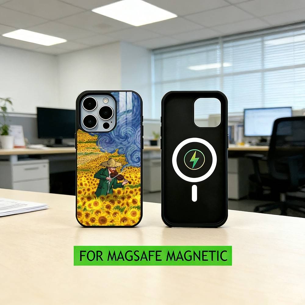 Van Gogh The S-Starry N-Night Phone Case For iPhone17,16,15,14,13,12,11 Plus,Pro Magnetic For Magsafe Wireless Charging iPhone17Air
Van Gogh The S-Starry N-Night Phone Case For iPhone17,16,15,14,13,12,11 Plus,Pro Magnetic For Magsafe Wireless Charging iPhone17Air
