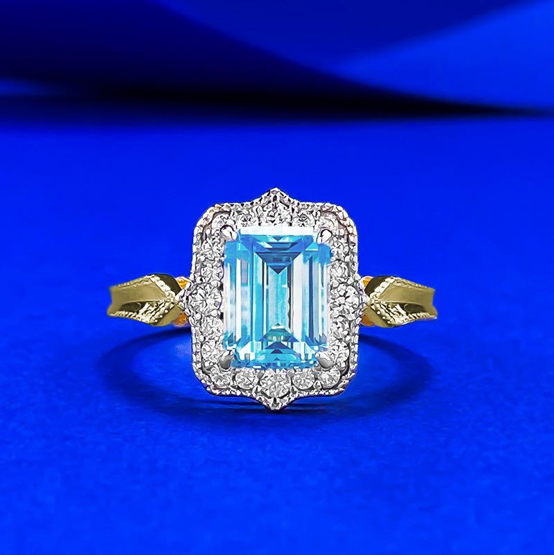 Mijing Jewelry S925 Silver Sky Blue Ring for Women - Simple, Versatile, European & American Style Size 5
Mijing Jewelry S925 Silver Sky Blue Ring for Women - Simple, Versatile, European & American Style Size 5