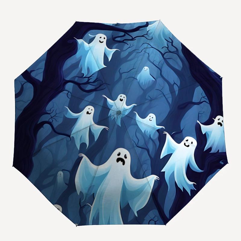 1pc Ghost Forest Auto Windproof Umbrella 8 Rib Portable Folding Black Iron Frame for Outdoor, Beach, Travel, Beach Umbrella050
1pc Ghost Forest Auto Windproof Umbrella 8 Rib Portable Folding Black Iron Frame for Outdoor, Beach, Travel, Beach Umbrella050