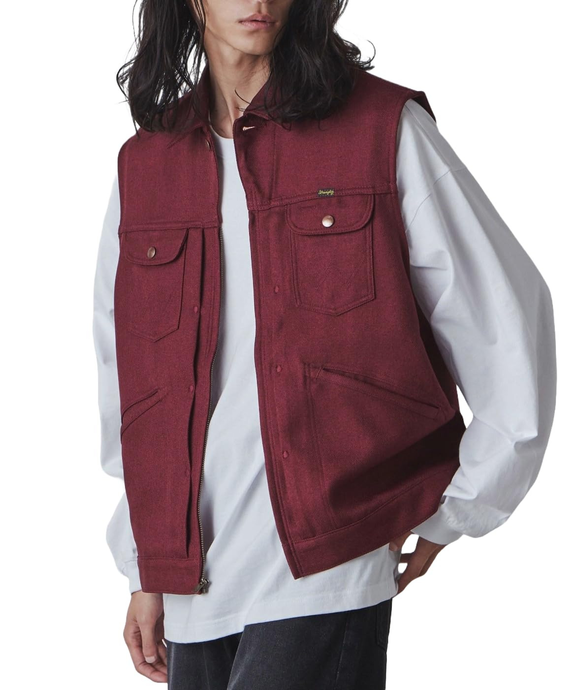 WEGO Wrangler Loose Size Wine Custom-Made Vest, Outerwear, Streetwear, Casual, Fall/Winter, Fit, Gift, Men s, Small, винний
WEGO Wrangler Loose Size Wine Custom-Made Vest, Outerwear, Streetwear, Casual, Fall/Winter, Fit, Gift, Men s, Small, винний