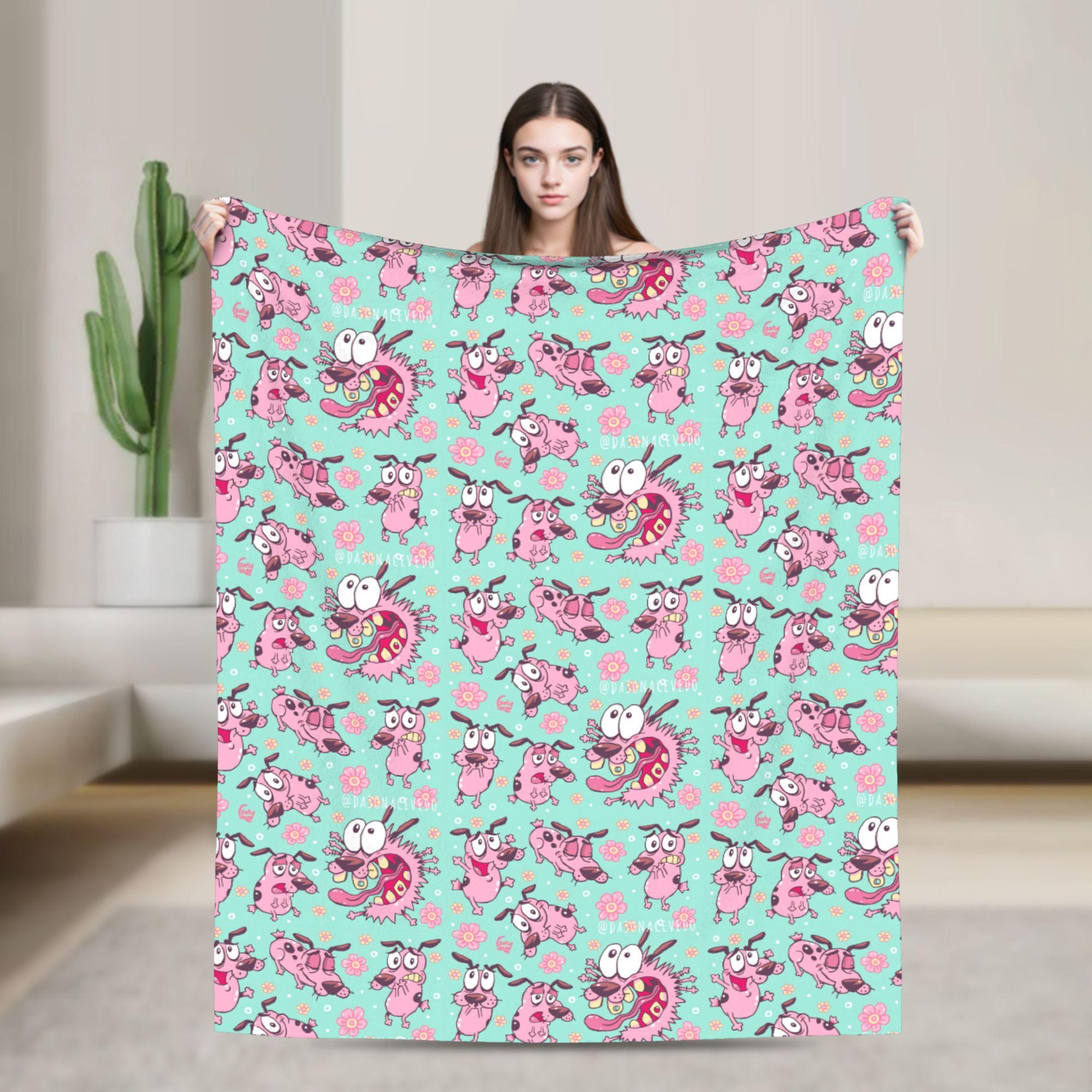 Courage Cowardlys Dog Super Warm Blanket Cartoon Decorative Plush Throw Blanket Funny Bedroom Flannel Bedspread Sofa Bed Cover 75x90cm
Courage Cowardlys Dog Super Warm Blanket Cartoon Decorative Plush Throw Blanket Funny Bedroom Flannel Bedspread Sofa Bed Cover 75x90cm