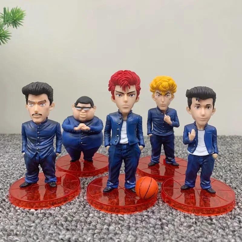 Anime Slam Dunk Hanamichi Sakuragi legion Kaede Rukawa Hisashi Mitsui Cute Figure Car Ornaments Model Desktop Ornaments No box
Anime Slam Dunk Hanamichi Sakuragi legion Kaede Rukawa Hisashi Mitsui Cute Figure Car Ornaments Model Desktop Ornaments No box