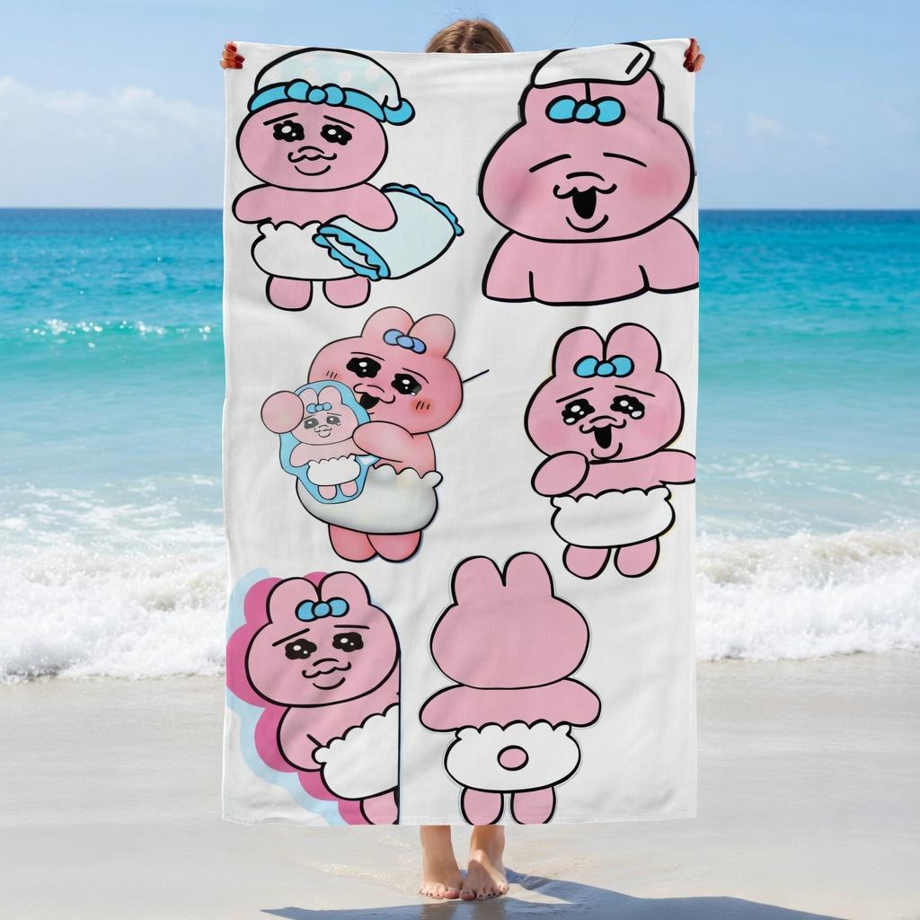Kawaii Pink Rabbit Bath Towel Flat Print Cute Emotional Bunny Beach Blanket for Kids Girls Bathroom Decor Aesthetic W30*H60(CM)
Kawaii Pink Rabbit Bath Towel Flat Print Cute Emotional Bunny Beach Blanket for Kids Girls Bathroom Decor Aesthetic W30*H60(CM)