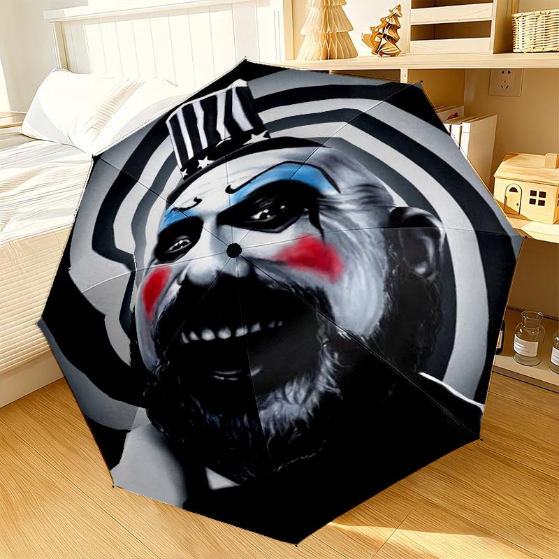 Horror Clown Laughing Umbrella 8-Frame for Travel, camping, Casual Lightweight Portable Umbrella, Essential for every family Holidays Birthday Gift
Horror Clown Laughing Umbrella 8-Frame for Travel, camping, Casual Lightweight Portable Umbrella, Essential for every family Holidays Birthday Gift
