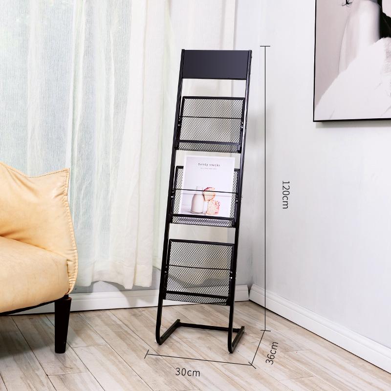 Підлогова стійка тримач для журналів та брошур
Підлогова стійка тримач для журналів та брошур