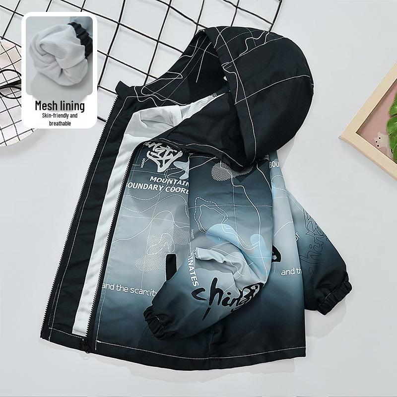 Boys Autumn 2025 Windbreaker: Stylish Trench Coat for Ages 3-15, Korean Trend 130 чорний
Boys Autumn 2025 Windbreaker: Stylish Trench Coat for Ages 3-15, Korean Trend 130 чорний