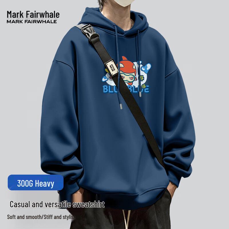 Mark Fairwhale Men s PMK Diving Fish Print Heavyweight Hooded Sweatshirt
Mark Fairwhale Men s PMK Diving Fish Print Heavyweight Hooded Sweatshirt