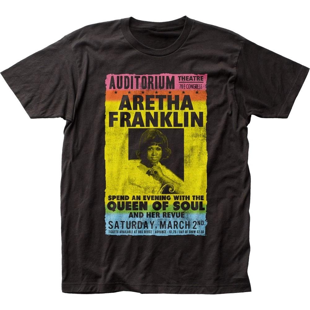 Aretha Franklin Tribute Poster Mens T T-Shirt Music Classic Soul Concert Tee Black M
Aretha Franklin Tribute Poster Mens T T-Shirt Music Classic Soul Concert Tee Black M