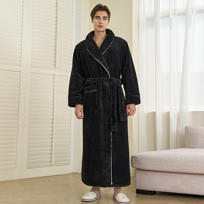 Мужские халаты с шалевым воротником полной длины, спа-халаты, мягкая домашняя одежда для сна, пальто с карманами, зимний теплый плюшевый флисовый халат, пушистые халаты с капюшоном для мужчин M
Мужские халаты с шалевым воротником полной длины, спа-халаты, мягкая домашняя одежда для сна, пальто с карманами, зимний теплый плюшевый флисовый халат, пушистые халаты с капюшоном для мужчин M
