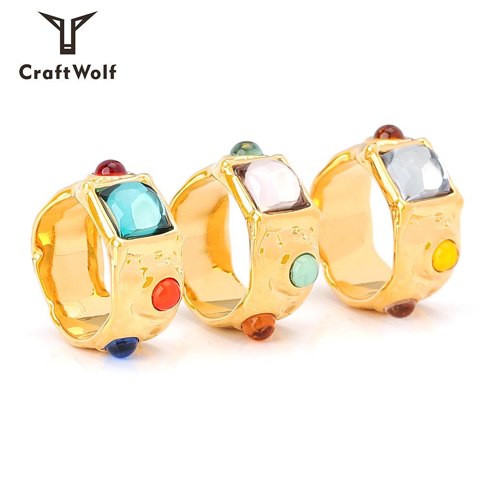 European & American Retro Colored Diamond Friendship Ring - Women s Non-fading Niche Jewelry
European & American Retro Colored Diamond Friendship Ring - Women s Non-fading Niche Jewelry