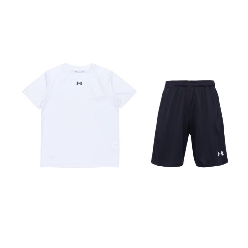 Under Armour Round Neck Short Sleeve T-Shirt Training Shorts Casual Sports Set Men sets 21500201-001+21500513-100 S
Under Armour Round Neck Short Sleeve T-Shirt Training Shorts Casual Sports Set Men sets 21500201-001+21500513-100 S