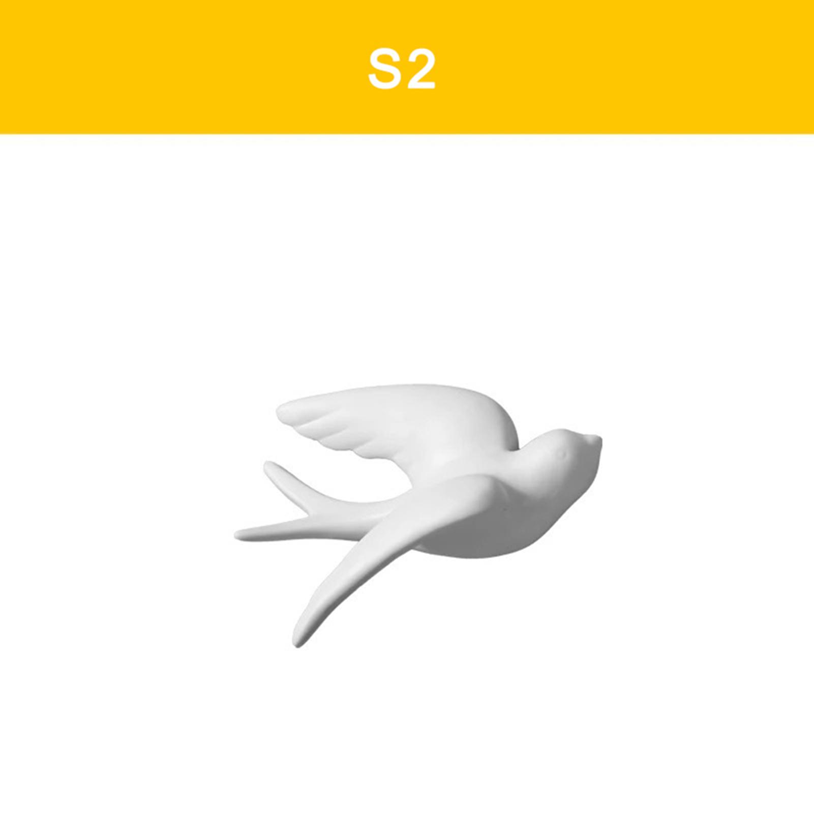 Ceramic White Bird Decoration Small Animals Decor Design Quality Material for Hotel Office Wall Decoration S1
Ceramic White Bird Decoration Small Animals Decor Design Quality Material for Hotel Office Wall Decoration S1