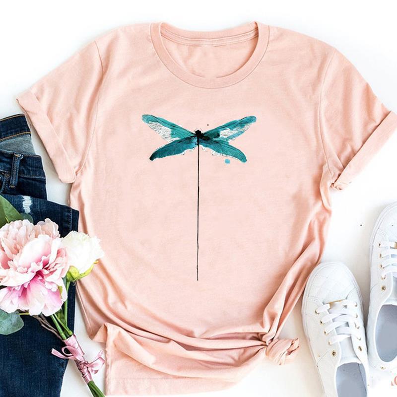 Womens ShortSleeved round Neck TShirt Dandelion Print Graphic Top Ins Europe And United States Style Casual Clothing S
Womens ShortSleeved round Neck TShirt Dandelion Print Graphic Top Ins Europe And United States Style Casual Clothing S