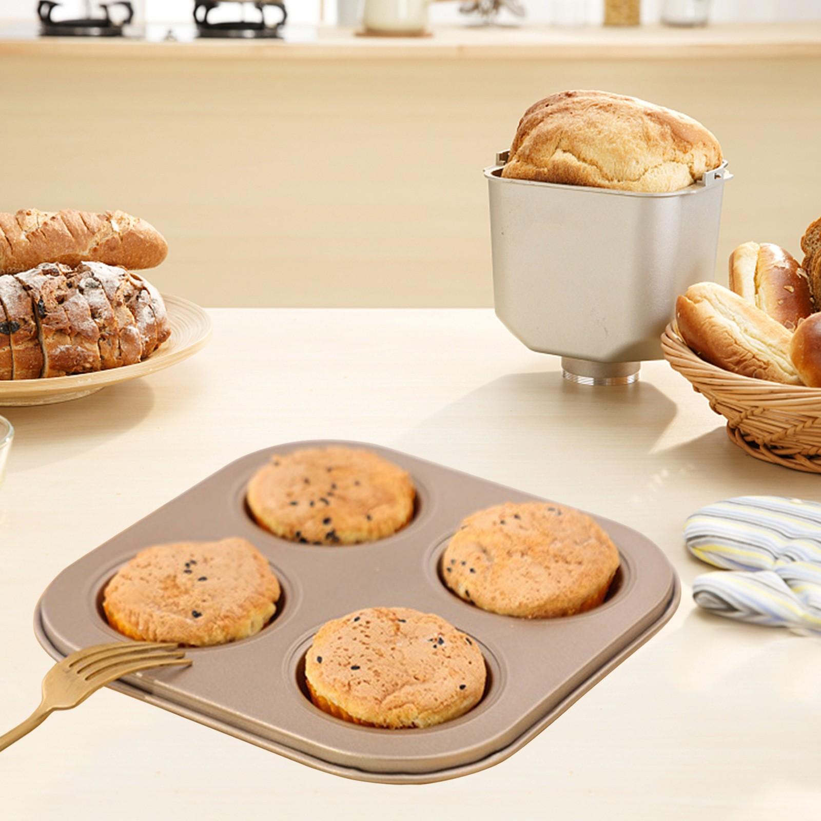 4 Cupcake Pan Non Stick Pan Easy To Clean Baking Pan Non Stick Pan Solid Colors Sponge Cake Pan Set Kitchen Accesories золотой
4 Cupcake Pan Non Stick Pan Easy To Clean Baking Pan Non Stick Pan Solid Colors Sponge Cake Pan Set Kitchen Accesories золотой