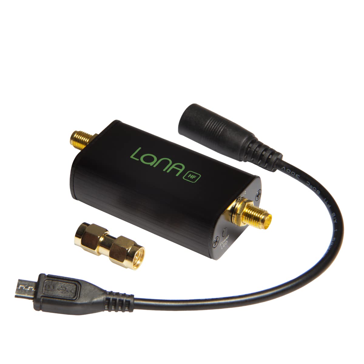 noise MF and HF amplifier module for Lana and Software Defined Radio Wideband frequency capability with bias tee and USB power options Ultra-low LF,
noise MF and HF amplifier module for Lana and Software Defined Radio Wideband frequency capability with bias tee and USB power options Ultra-low LF,