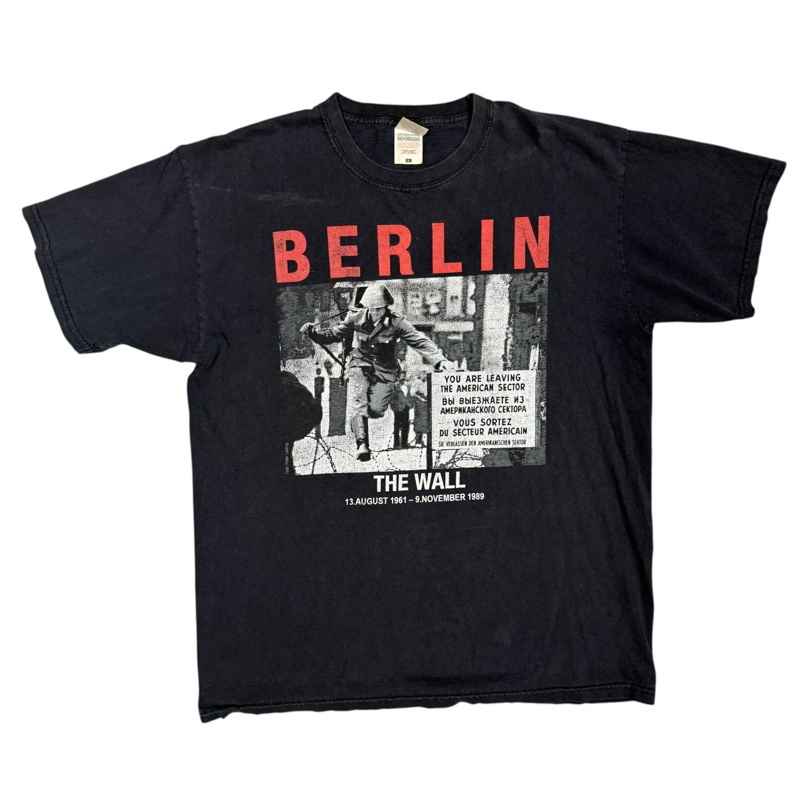 26 Berlin Wall TShirt Classic Photo Short Sleeve Black 100% Cotton Large Unisex T-Shirt XXXXL
26 Berlin Wall TShirt Classic Photo Short Sleeve Black 100% Cotton Large Unisex T-Shirt XXXXL