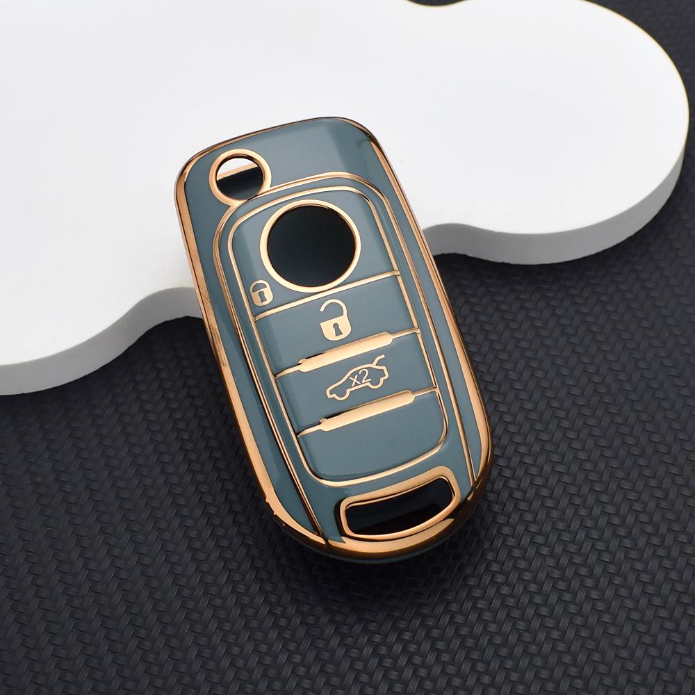 3 Buttons TPU Flip Car Key Case Cover Fob with Keychain for FIAT Tipo Toro Nuovo Freedom 500X Doblo Argo Grazie - Anti-Scratch
3 Buttons TPU Flip Car Key Case Cover Fob with Keychain for FIAT Tipo Toro Nuovo Freedom 500X Doblo Argo Grazie - Anti-Scratch