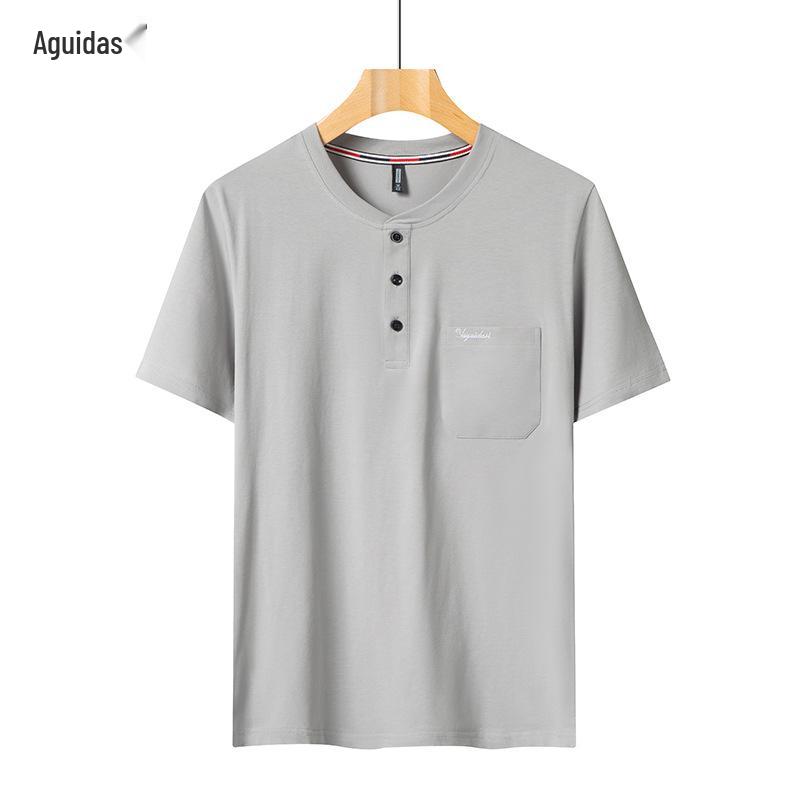 Men s Pure Cotton Short Sleeve T-Shirt for Middle-Aged and Elderly M 50-60kg
Men s Pure Cotton Short Sleeve T-Shirt for Middle-Aged and Elderly M 50-60kg