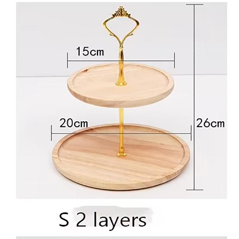 Подставка для торта 1 шт. деревянная подставка для хлеба, десерта, украшение, фруктовая тарелка, многоярусная подставка для чая и конфет, 2/3 яруса, твердые конфеты
Подставка для торта 1 шт. деревянная подставка для хлеба, десерта, украшение, фруктовая тарелка, многоярусная подставка для чая и конфет, 2/3 яруса, твердые конфеты