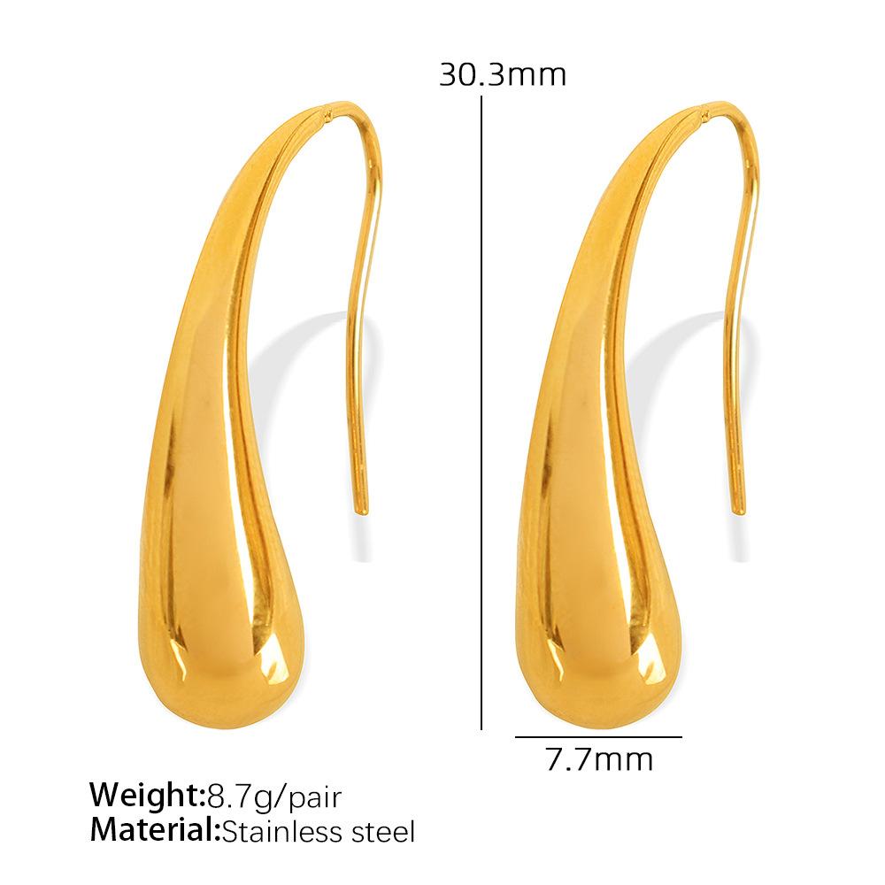 French Unique Design Earrings Personalized Ear Hook Imitation Pearl Stud Earrings Water Drop Shaped Long Jewelry Women 2026
French Unique Design Earrings Personalized Ear Hook Imitation Pearl Stud Earrings Water Drop Shaped Long Jewelry Women 2026