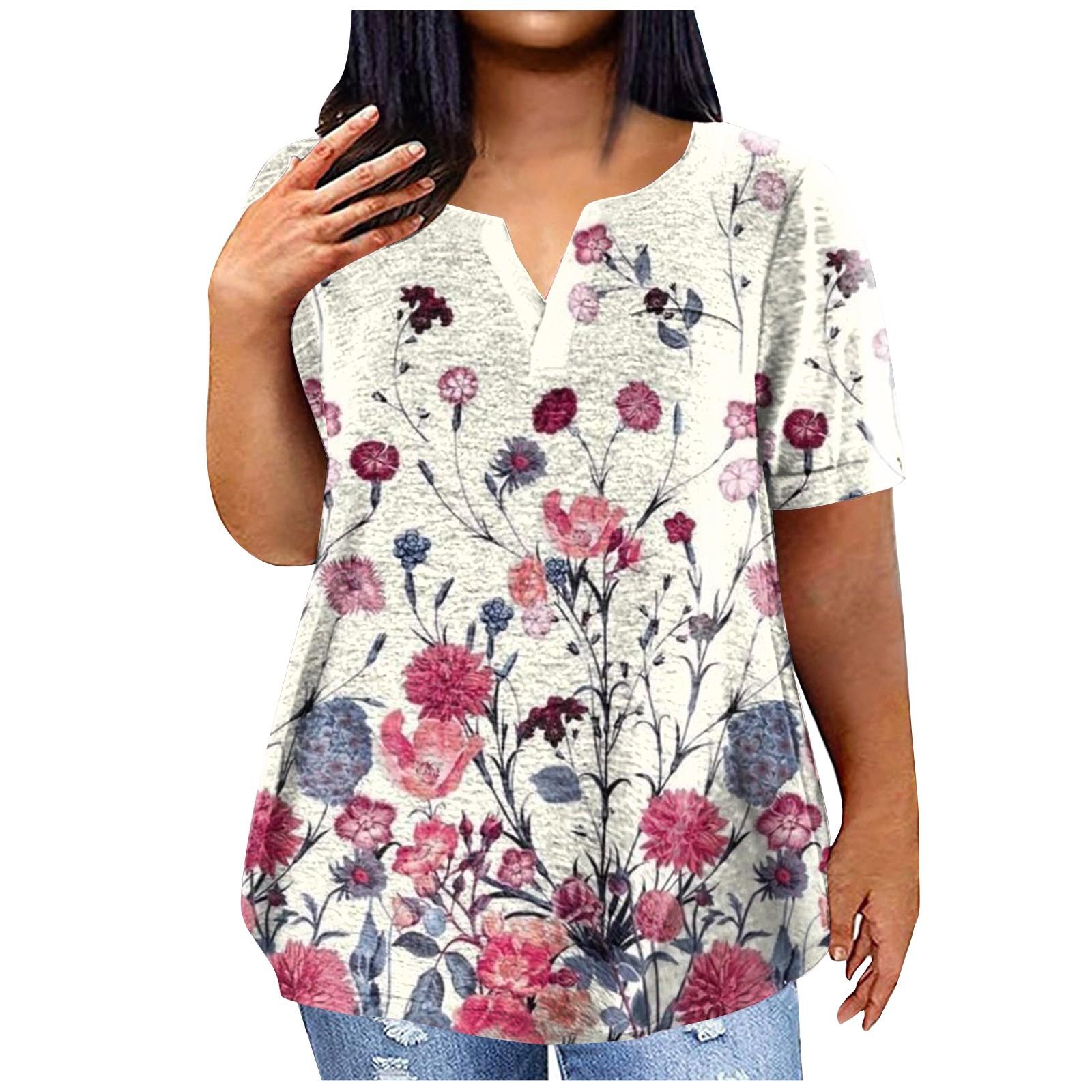 Women s Large T-shirt Summer Casual Print V-neck Short Sleeve Pocket Top XL рожевий
Women s Large T-shirt Summer Casual Print V-neck Short Sleeve Pocket Top XL рожевий