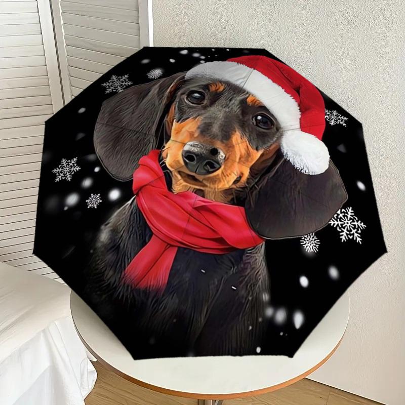 1pc Christmas Dachshund Ornament Umbrella with Plastic Handle,Suitable for All Seasons Home Travel Outdoor UmbrellaDD225
1pc Christmas Dachshund Ornament Umbrella with Plastic Handle,Suitable for All Seasons Home Travel Outdoor UmbrellaDD225