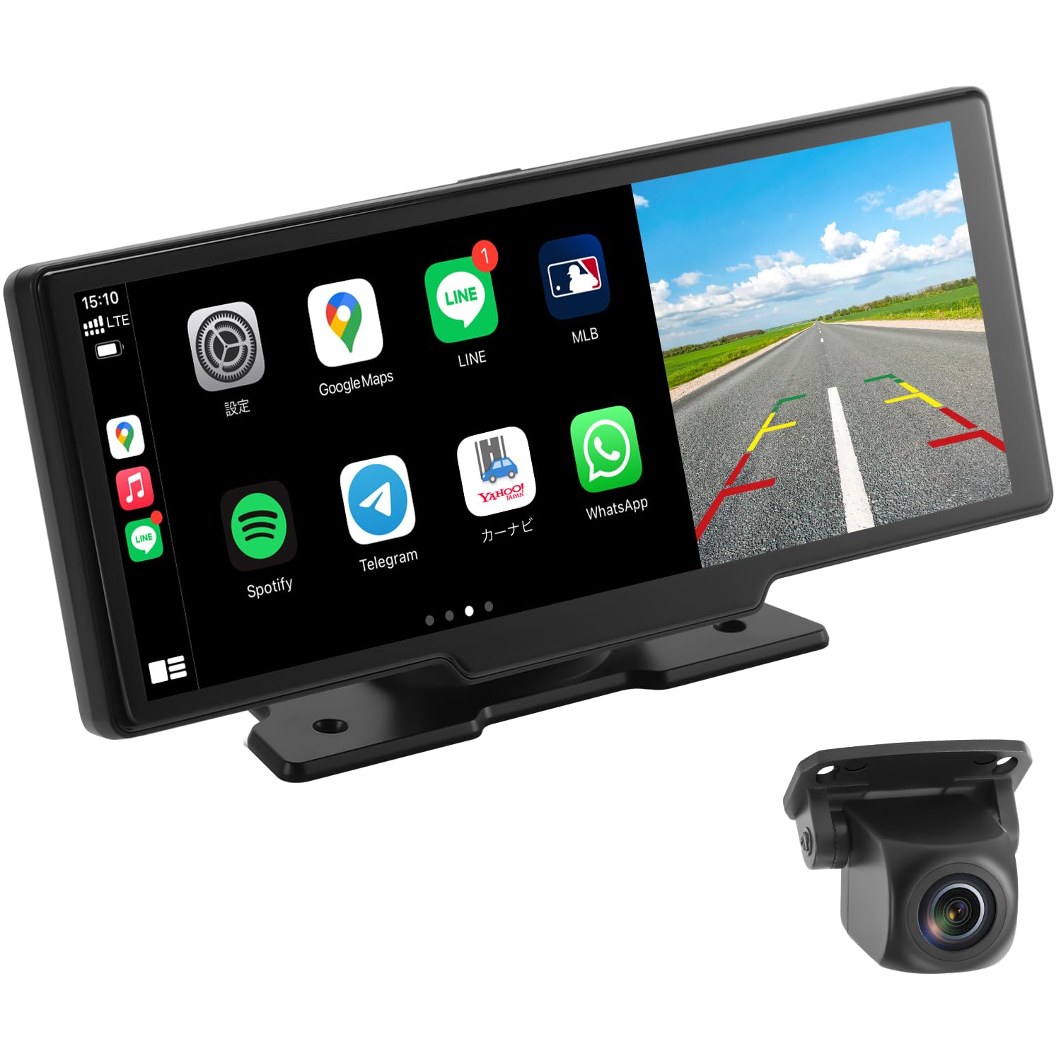 Монитор Совместимость с беспроводным CarPlay Android Auto Оснащен 2 передними и задними камерами AHD Сенсорный экран Связанная навигация и разделение камер
Монитор Совместимость с беспроводным CarPlay Android Auto Оснащен 2 передними и задними камерами AHD Сенсорный экран Связанная навигация и разделение камер