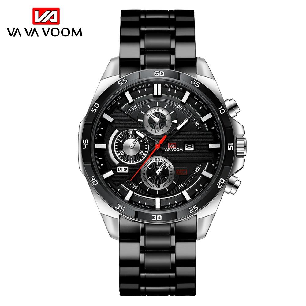 VA VA VOOM Brand Sports Watch Men s Waterproof Belt Business Watch
VA VA VOOM Brand Sports Watch Men s Waterproof Belt Business Watch