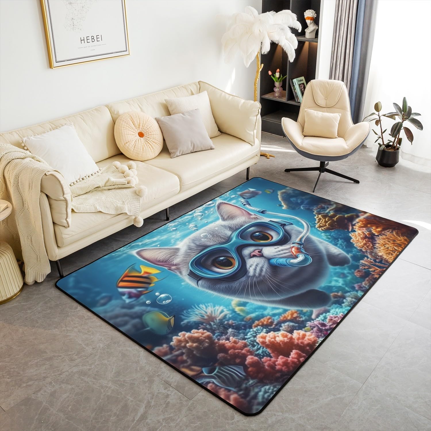 Ocean Themed Living Room Rugs for Bedroom Area Rug Octopus Decor Carpet for Boys Girls Teens Tentacles Indoor Floor Mat Black 60x90CM
Ocean Themed Living Room Rugs for Bedroom Area Rug Octopus Decor Carpet for Boys Girls Teens Tentacles Indoor Floor Mat Black 60x90CM