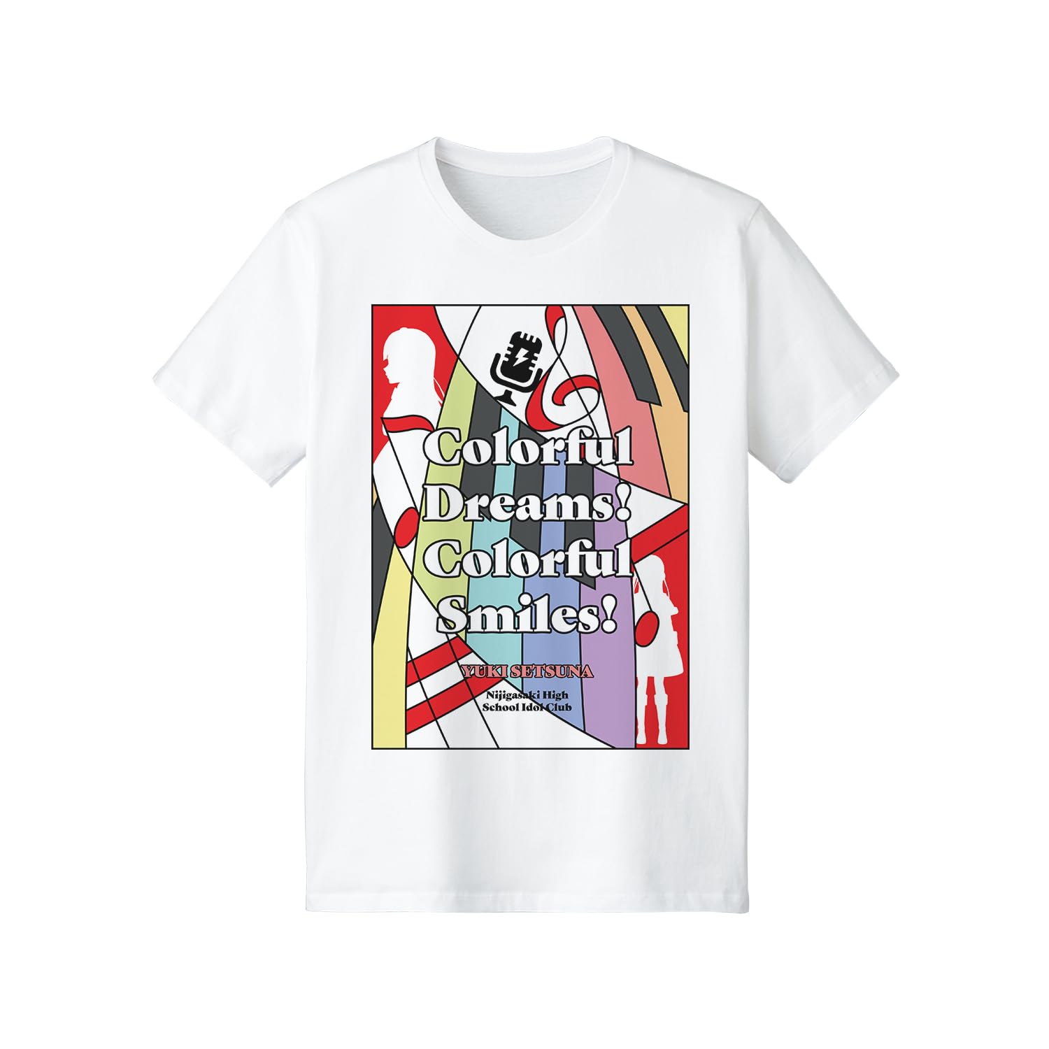 Armabianca Love Nijigasaki High School Idol Club Setsuna Yuuki Colorful Song Image XL Size Cotton Live! Dreams! Smiles! T-shirt Men s
Armabianca Love Nijigasaki High School Idol Club Setsuna Yuuki Colorful Song Image XL Size Cotton Live! Dreams! Smiles! T-shirt Men s