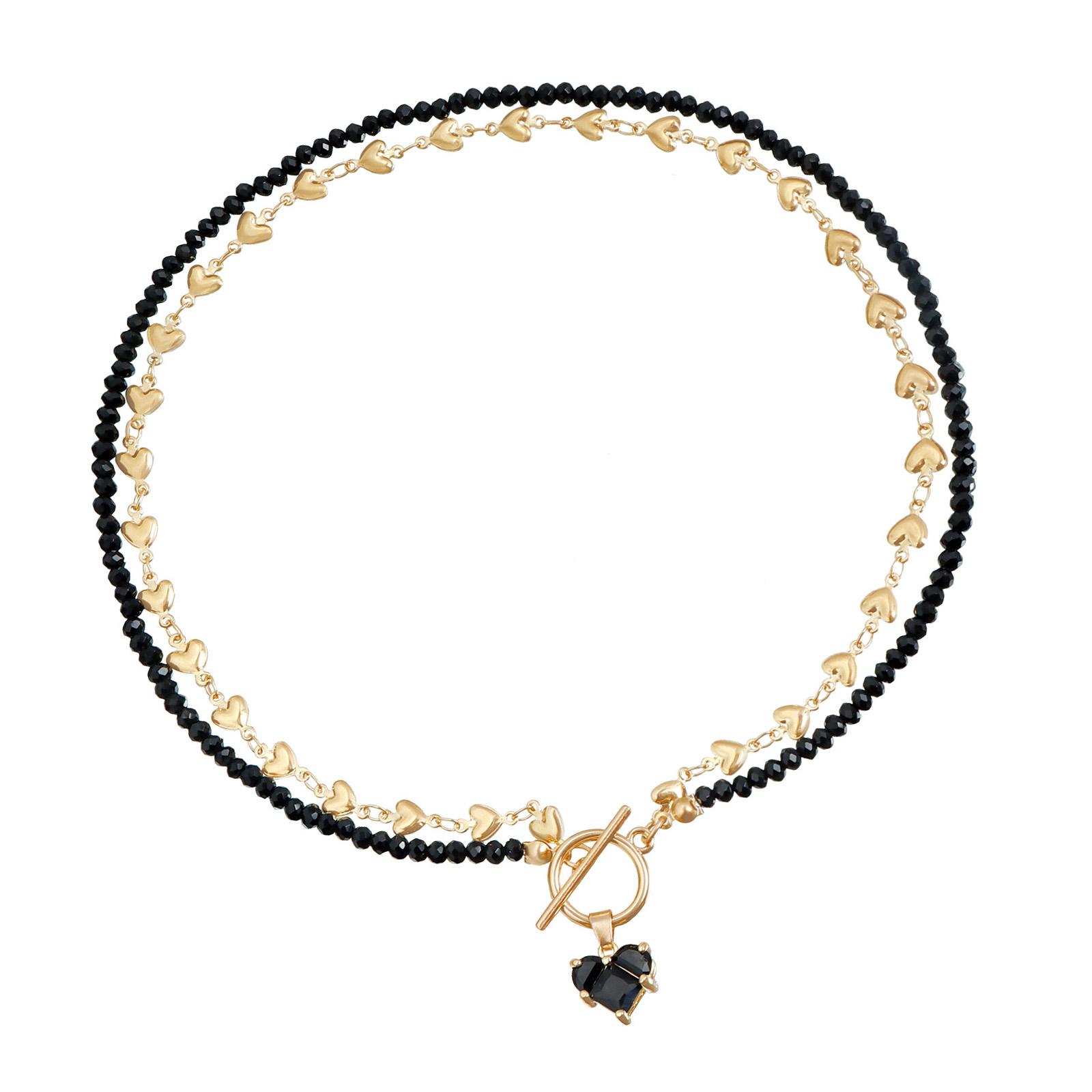 Stylish Alloy Heart Necklace with Sparkling Zircon Stone Decoration for Fashionable Women and Trendy Ladies Outfits
Stylish Alloy Heart Necklace with Sparkling Zircon Stone Decoration for Fashionable Women and Trendy Ladies Outfits
