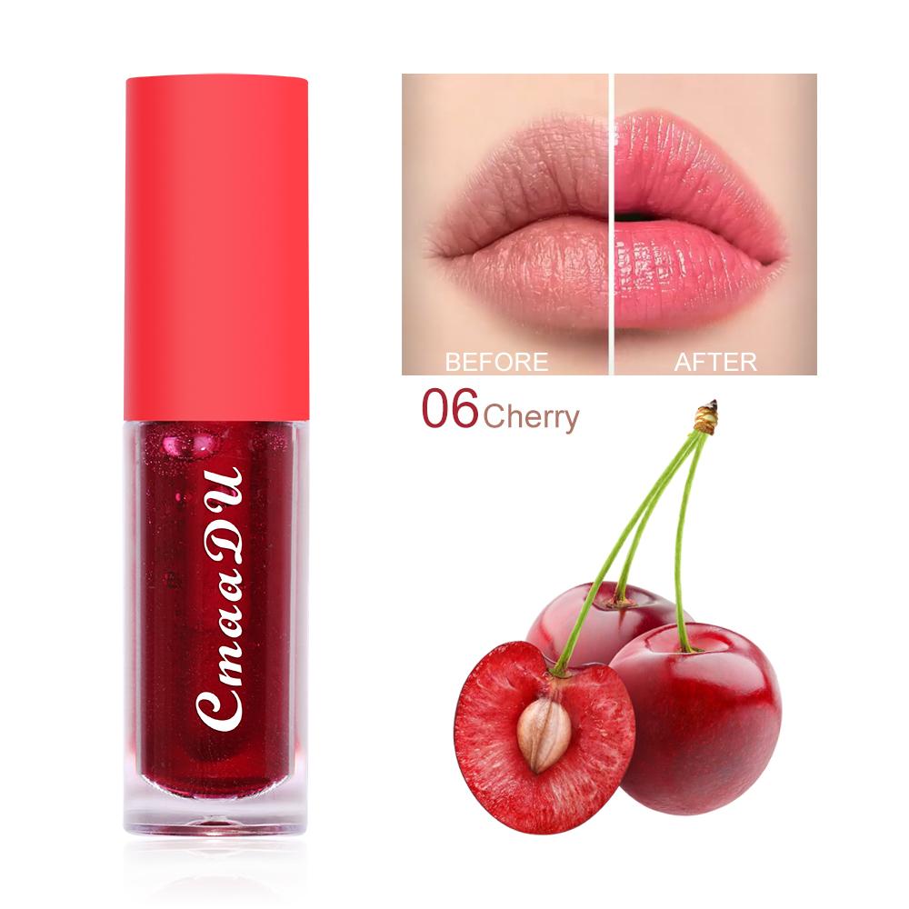 CmaaDu 1 Pcs Moisturizing Hydrating Lip Gloss Lipstick Cherry Flavor Fruit Anti-cracking Long-lasting Waterproof Lip Glaze Red
CmaaDu 1 Pcs Moisturizing Hydrating Lip Gloss Lipstick Cherry Flavor Fruit Anti-cracking Long-lasting Waterproof Lip Glaze Red
