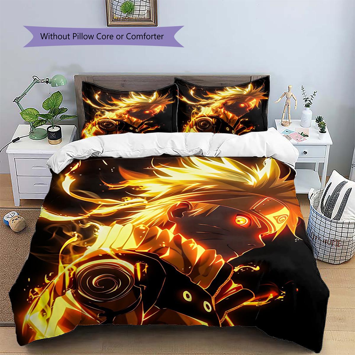 Naruto Uzumaki Patterned Pillowcase & Duvet Cover Set Bedroom Unique Stylish Bedding Featured Anime Theme Cool Present.-TING 135x200cm
Naruto Uzumaki Patterned Pillowcase & Duvet Cover Set Bedroom Unique Stylish Bedding Featured Anime Theme Cool Present.-TING 135x200cm
