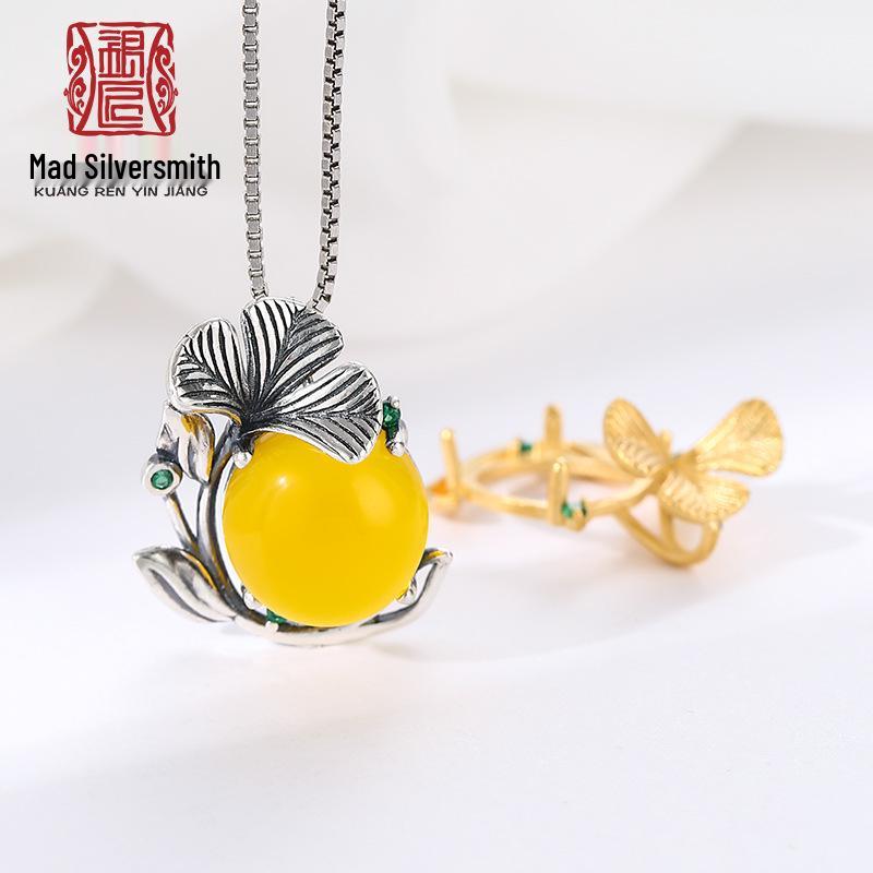 S925 Sterling Silver Floral Design Pendant Setting for Amber, Jade, Turquoise 925 Silver
S925 Sterling Silver Floral Design Pendant Setting for Amber, Jade, Turquoise 925 Silver