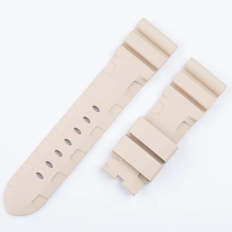 Top End Soft Import FKM Fluoro Rubber 22mm 24mm 26mm Watchband For Panerai Strap For PAM1392/0682 Belt Accessories Tang Buckle 26-22mm&No Buckle бежевий
Top End Soft Import FKM Fluoro Rubber 22mm 24mm 26mm Watchband For Panerai Strap For PAM1392/0682 Belt Accessories Tang Buckle 26-22mm&No Buckle бежевий