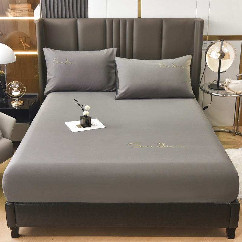 Новая легкая роскошная простыня с вышивкой, однотонная простыня на подкладке, нескользящая простыня из стираного хлопка, покрывало на сиденье 180x200 35cm
Новая легкая роскошная простыня с вышивкой, однотонная простыня на подкладке, нескользящая простыня из стираного хлопка, покрывало на сиденье 180x200 35cm