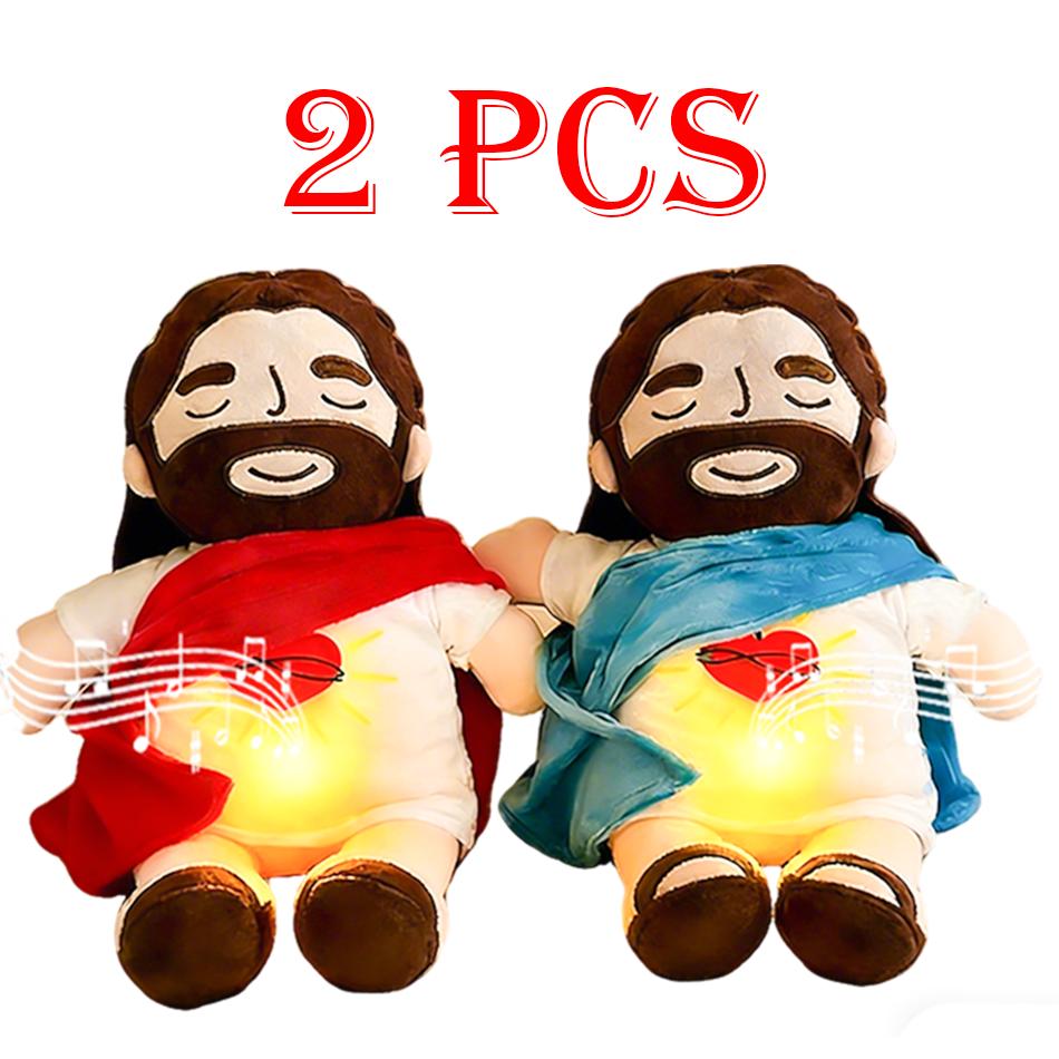 Breathing Jesus kawayi Soothe Plush Toy for Kids Soft Soothing Jesus Plushies Comforting Jesus Heart Toy Easter New Year Gifts
Breathing Jesus kawayi Soothe Plush Toy for Kids Soft Soothing Jesus Plushies Comforting Jesus Heart Toy Easter New Year Gifts