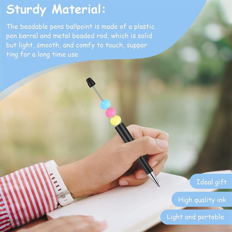 10Pcs Plastic Beadable Pen Black Ink Plastic Beaded Ballpoint Pens for Kids Students Presents Office School Supplies Mix Styles чёрный
10Pcs Plastic Beadable Pen Black Ink Plastic Beaded Ballpoint Pens for Kids Students Presents Office School Supplies Mix Styles чёрный