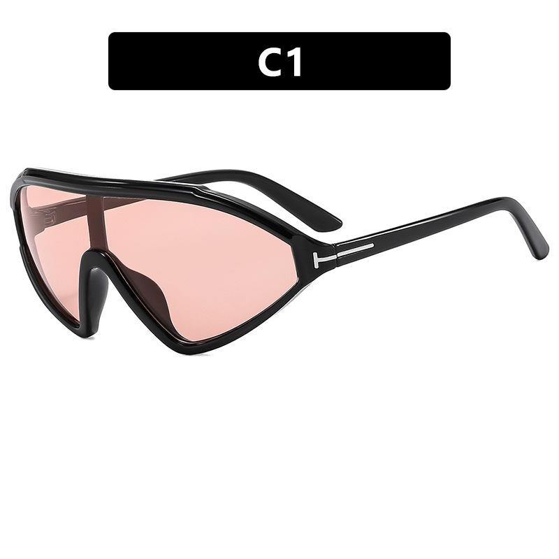 New oversized sunglasses ladies Fashion Vintage One Piece goggle glasses Female shades luxury Sunglasses men UV400 for daily use As shown
New oversized sunglasses ladies Fashion Vintage One Piece goggle glasses Female shades luxury Sunglasses men UV400 for daily use As shown