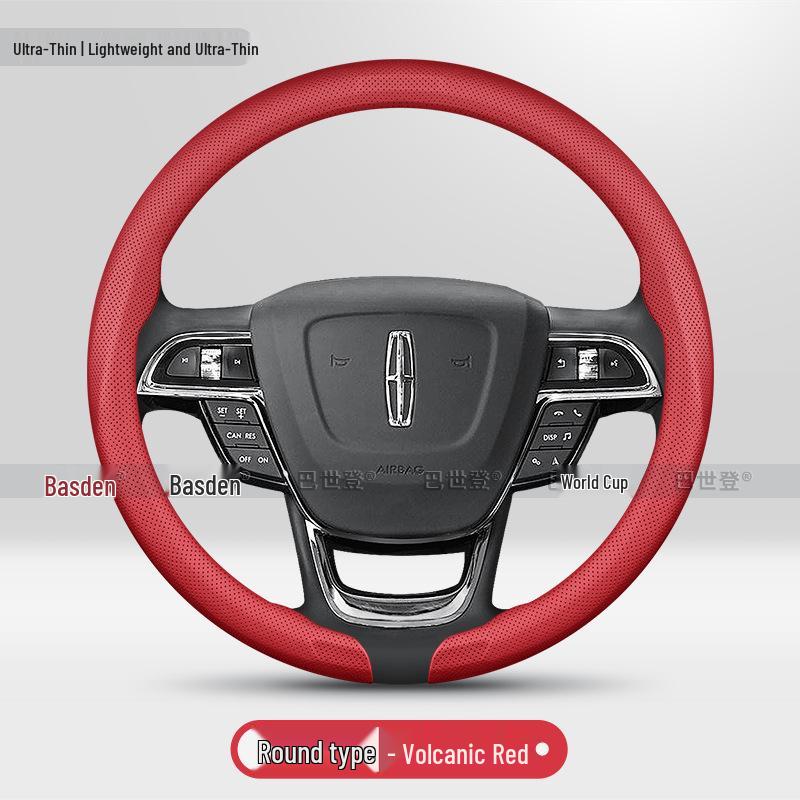 Ultra-Thin Anti-Slip Steering Wheel Cover for Lincoln Continental, Z Adventure, Aviator, MKZ, MKC, MKX 38cm
Ultra-Thin Anti-Slip Steering Wheel Cover for Lincoln Continental, Z Adventure, Aviator, MKZ, MKC, MKX 38cm